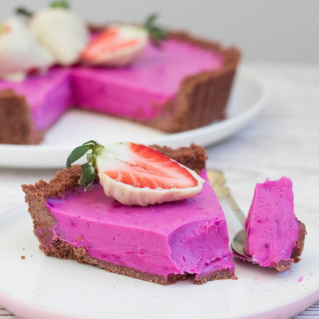 No Bake Chocolate Tart | Rawnice