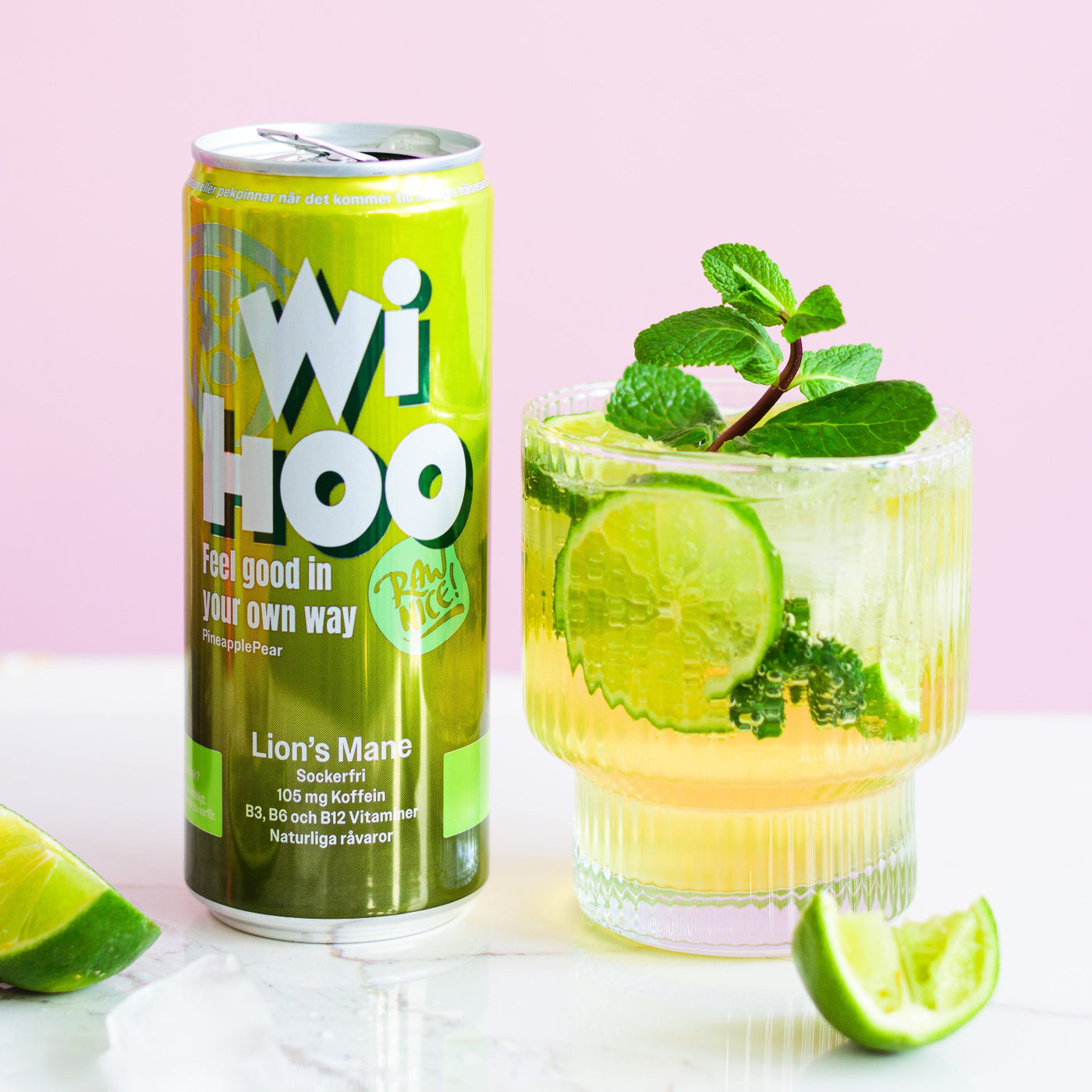 Wihoo Energy Drink - Pineapple & Pear x 24