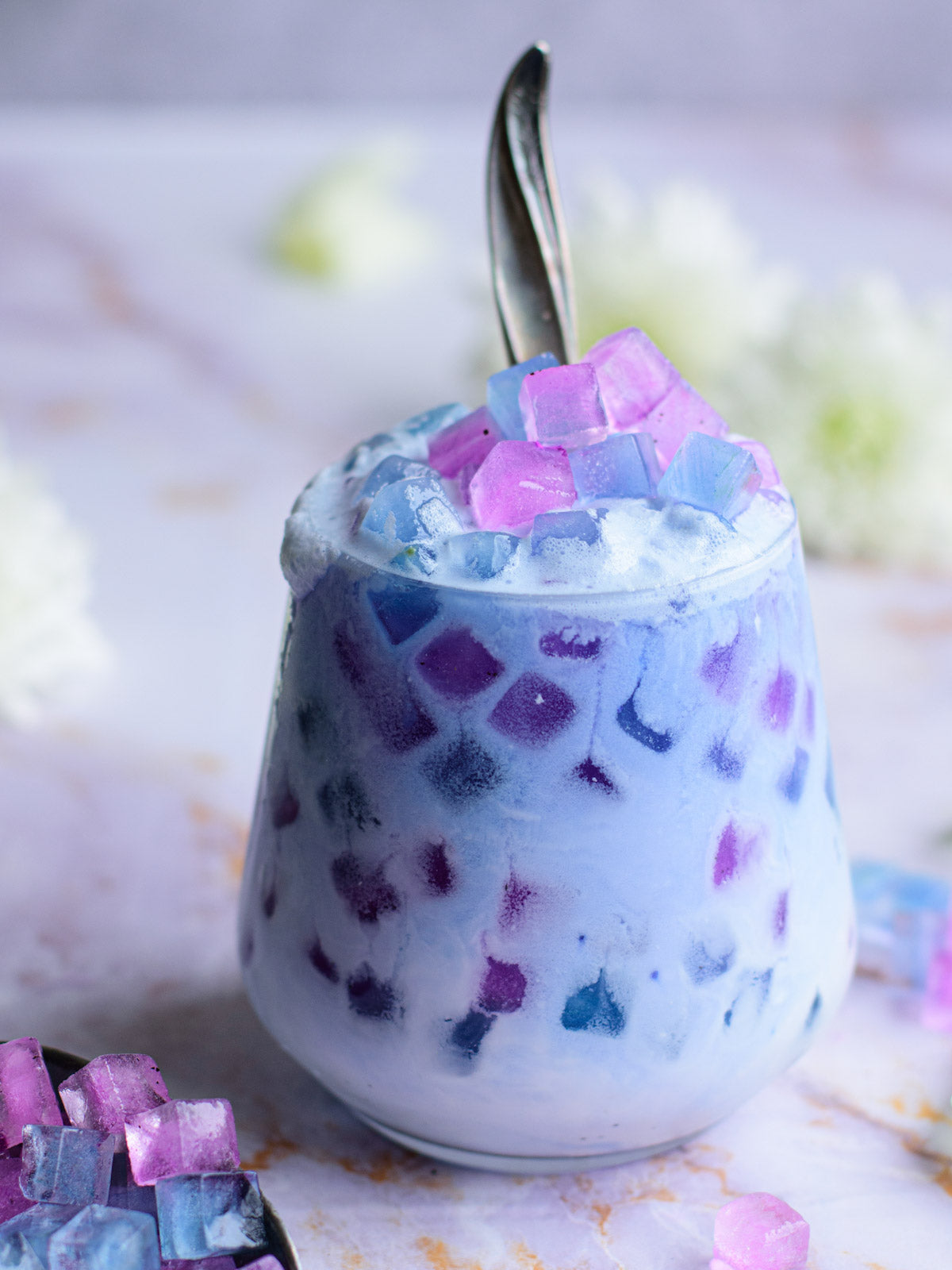 Butterfly Blue Pea Cocktail Cubes