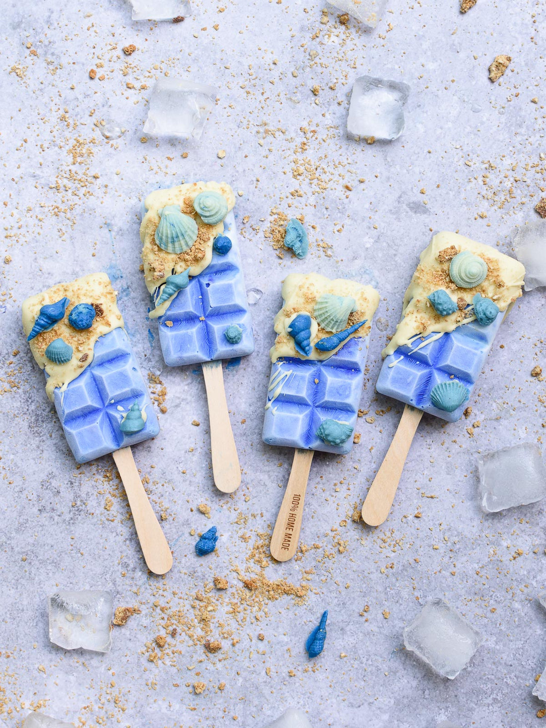 Ocean Chia & Yogurt Pops 🐚